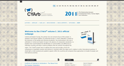 Desktop Screenshot of cyarb2011.czechyearbook.org